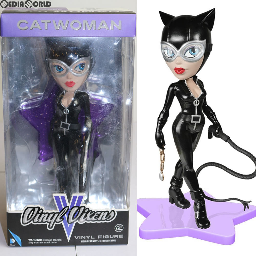 【中古即納】[FIG] ビニール・ヴィクセン キャットウーマン DCコミックス 完成品 フィギュア FUNKO(ファンコ) (20150419)
