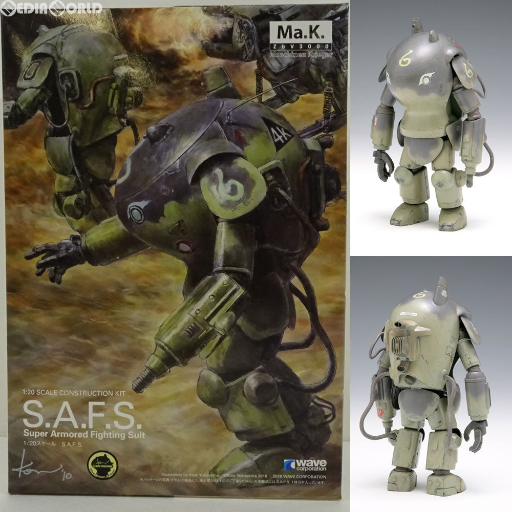 【中古即納】[PTM] 1/20 S.A.F.S. マシーネンクリーガー プラモデル(MK-012) ウェーブ(WAVE) (20100131)