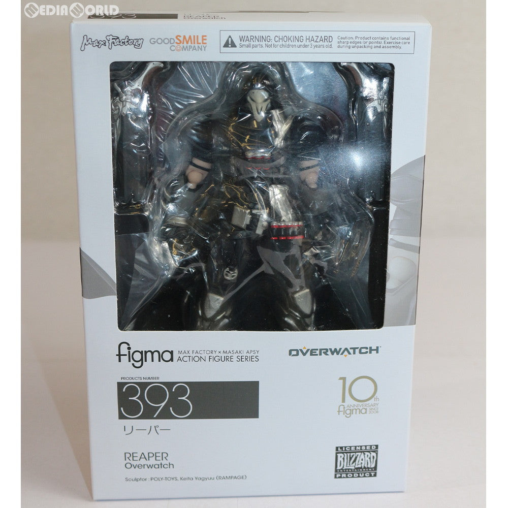 【中古即納】[FIG]figma(フィグマ) 393 リーパー オーバーウォッチ(Overwatch) 完成品 可動フィギュア グッドスマイルカンパニー(20190221)