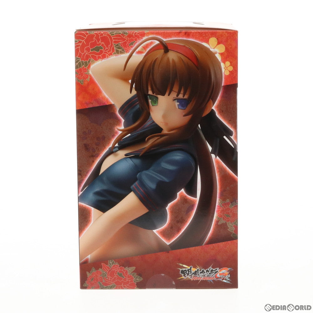 【中古即納】[FIG]極美Girls Slender Glamorous 両備(りょうび) 素肌セーラー服Ver. 閃乱カグラ NewWave  Gバースト 1/10 完成品 フィギュア プルーヴィー(20180915)