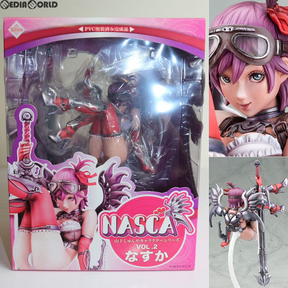 【中古即納】[FIG] なすか 山下しゅんやキャラクターシリーズ:Vol.2 1/6 完成品 フィギュア アート・ストーム(20090131)