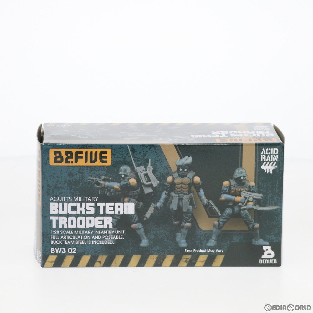【中古即納】[FIG] B2FIVE ACID RAIN(アシッドレイン) WAVE3_02 BUCKS TEAM TROOPER SET 完成品 可動フィギュア BEAVER(ビーバー) /アート・ストーム(20180630)