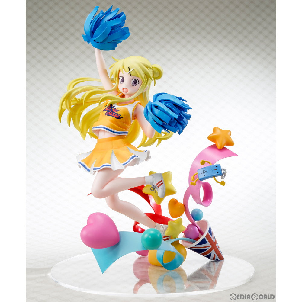 【中古即納】[FIG] 九条カレン(くじょうかれん) ぽっぷんチアガールVer. きんいろモザイク Pretty Days(プリティ デイズ) 1/7 完成品 フィギュア ジェンコ(20181031)