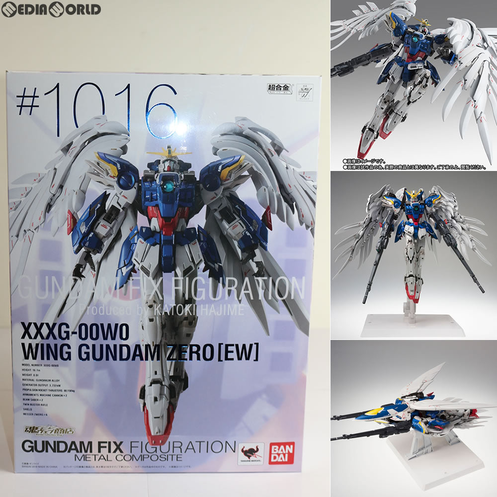 【中古即納】[FIG] 魂ウェブ商店限定 GUNDAM FIX FIGURATION METAL COMPOSITE ウイングガンダムゼロ(EW版) 新機動戦記ガンダムW Endless Waltz(エンドレスワルツ) 完成品 可動フィギュア バンダイ(20180223)