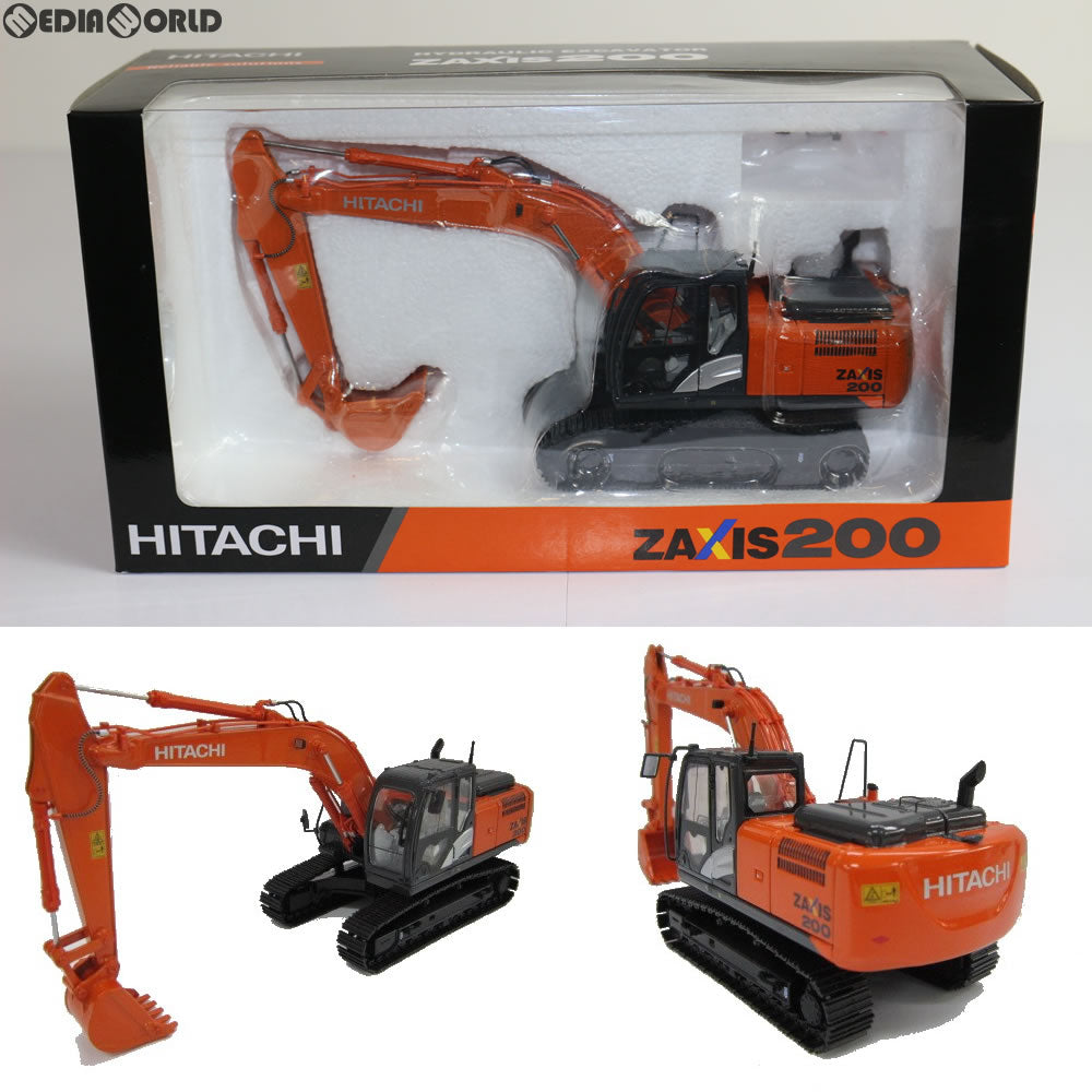 【中古即納】[FIG] スケールモデル 油圧ショベル ZAXIS(ザクシス) ZX200-5B(Japan model) 1/50 完成品 ミニカー 日立建機(20150831)