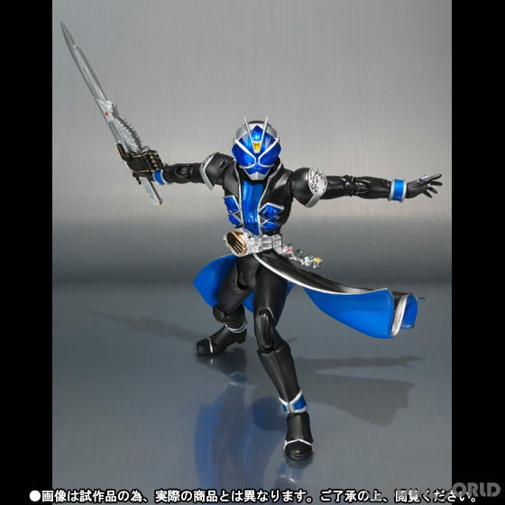 【中古即納】[FIG] 魂ウェブ商店限定 S.H.Figuarts(フィギュアーツ) 仮面ライダーウィザード ウォータースタイル 完成品 可動フィギュア バンダイ(20130322)