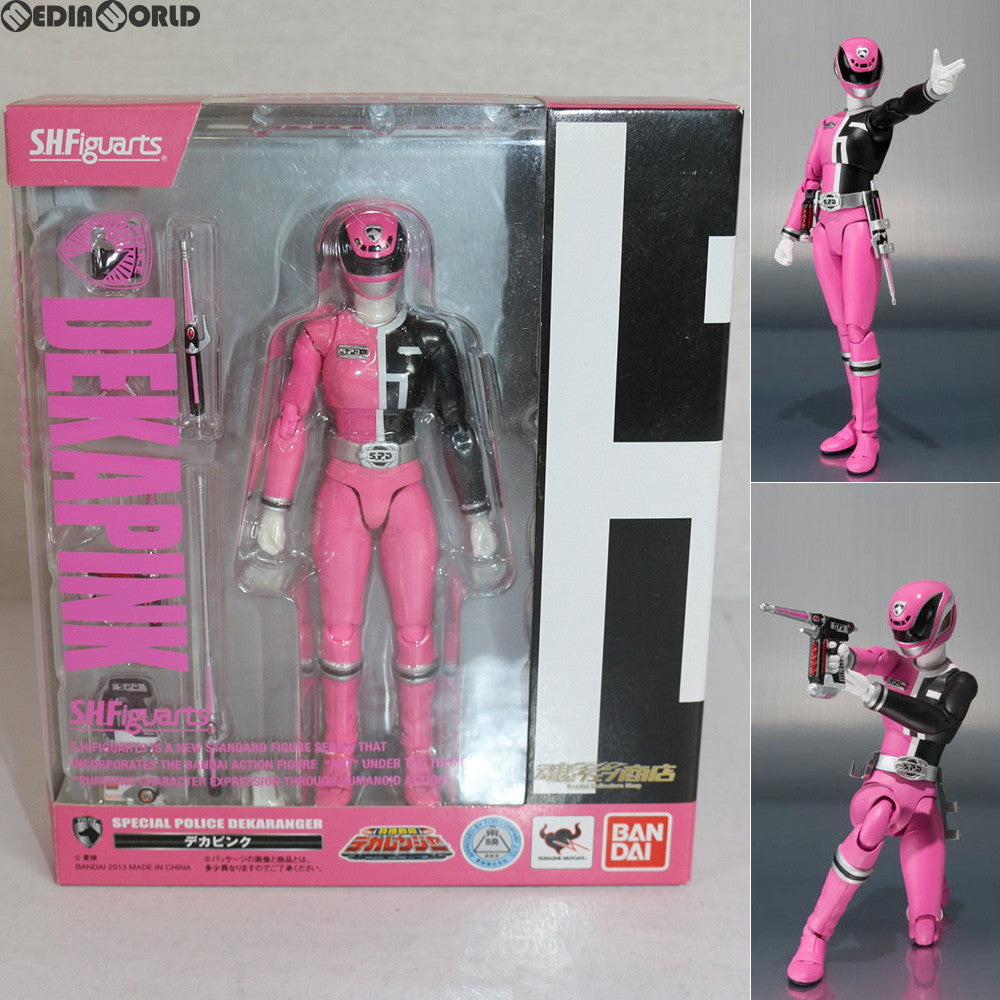 【中古即納】[FIG] 魂ウェブ商店限定 S.H.Figuarts(フィギュアーツ) デカピンク 特捜戦隊デカレンジャー 完成品 可動フィギュア バンダイ(20130525)