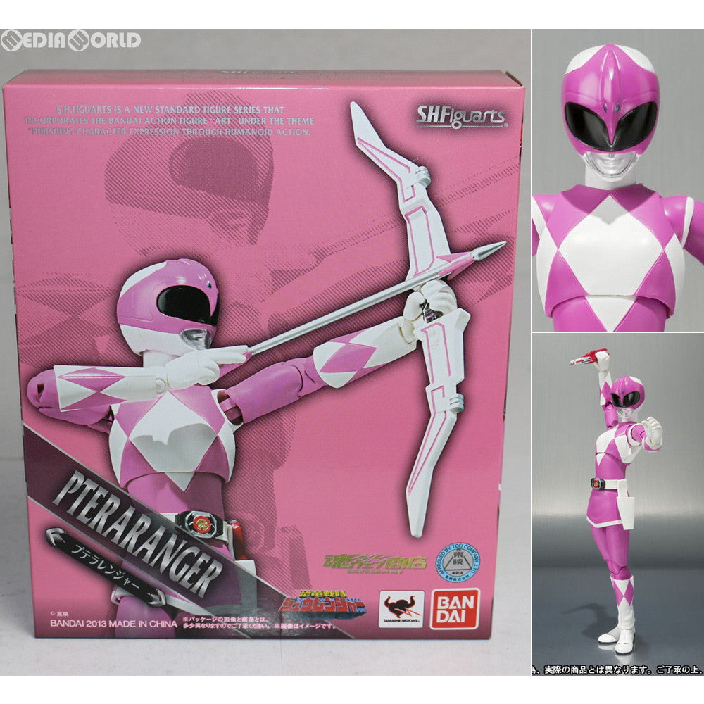 【中古即納】[FIG] 魂ウェブ商店限定 S.H.Figuarts(フィギュアーツ) プテラレンジャー 恐竜戦隊ジュウレンジャー 完成品 可動フィギュア バンダイ(20131026)