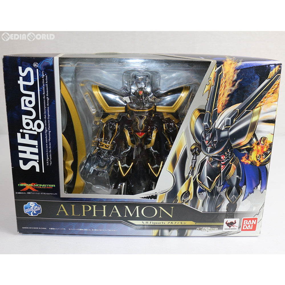 【中古即納】[FIG] 魂ウェブ商店限定 S.H.Figuarts(フィギュアーツ) アルファモン DIGITAL MONSTER X-evolution(デジタルモンスターゼヴォリューション) 完成品 可動フィギュア バンダイ(20150218)
