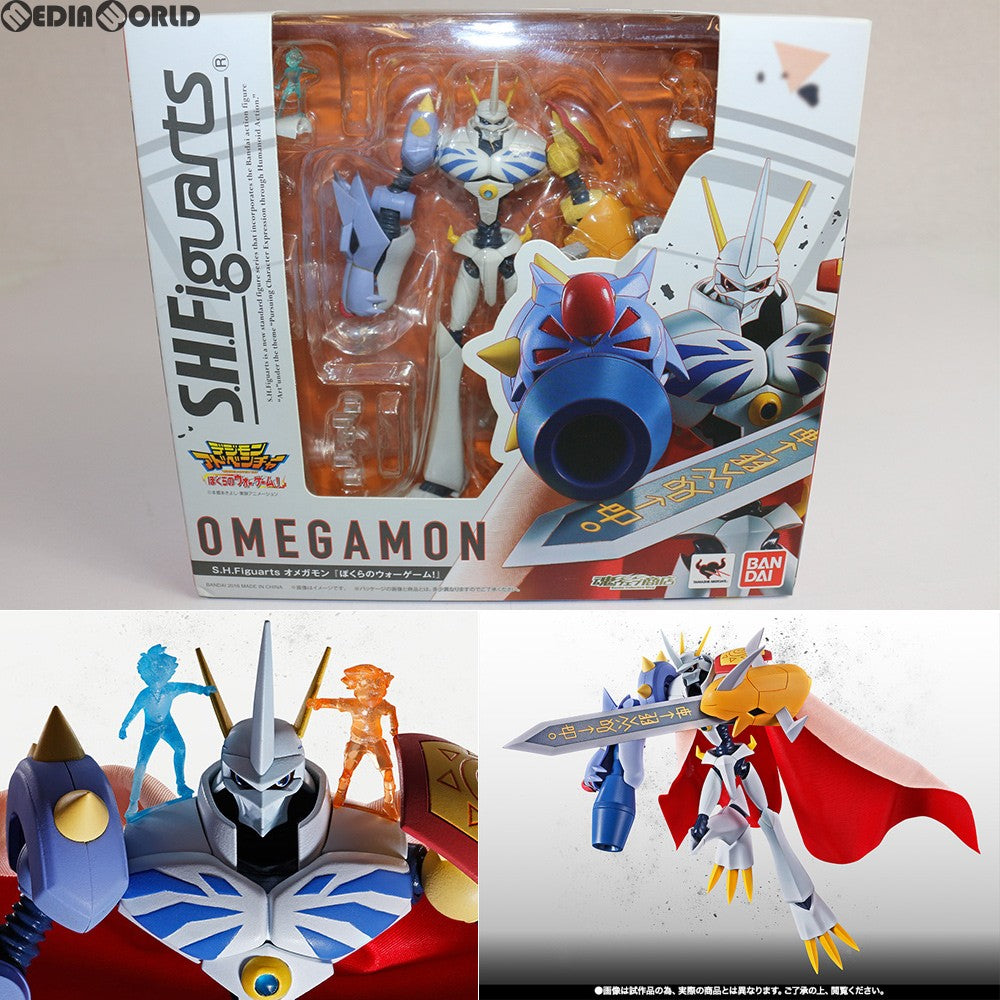 【中古即納】[FIG] 魂ウェブ商店限定 S.H.Figuarts(フィギュアーツ) オメガモン デジモンアドベンチャー ぼくらのウォーゲーム! 完成品 可動フィギュア バンダイ(20160125)