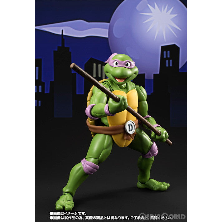 【中古即納】[FIG] 魂ウェブ商店限定 S.H.Figuarts(フィギュアーツ) ドナテロ ティーンエイジ・ミュータント・ニンジャ・タートルズ 完成品 可動フィギュア バンダイ(20160826)