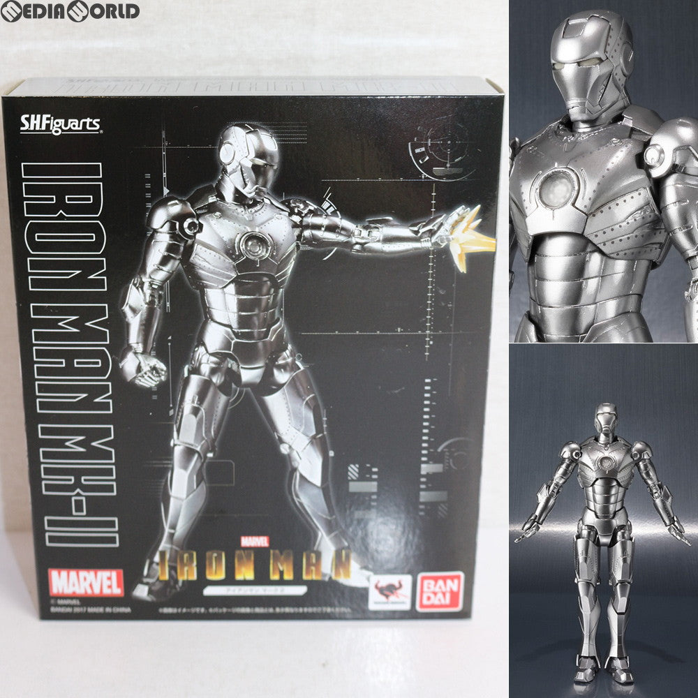 【中古即納】[FIG] 魂ウェブ商店限定 S.H.Figuarts(フィギュアーツ) アイアンマン マーク2 完成品 可動フィギュア バンダイ(20170825)