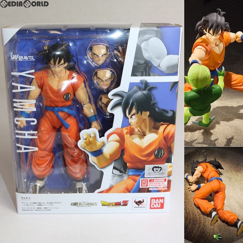 【中古即納】[FIG] 魂ウェブ商店限定 S.H.Figuarts(フィギュアーツ) ヤムチャ ドラゴンボールZ 完成品 可動フィギュア バンダイ(20171124)