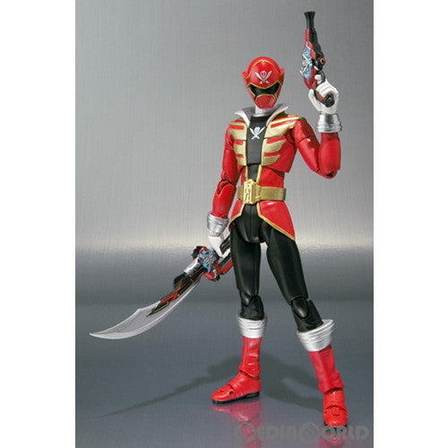 【中古即納】[FIG] 初回特典付属 S.H.Figuarts(フィギュアーツ) ゴーカイレッド 海賊戦隊ゴーカイジャー 完成品 可動フィギュア バンダイ(20110923)