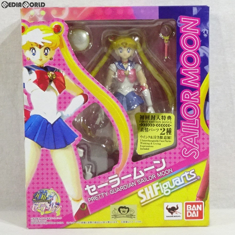 【中古即納】[FIG] 初回特典付属 S.H.Figuarts(フィギュアーツ) セーラームーン 美少女戦士セーラームーン 完成品 可動フィギュア バンダイ(20130810)