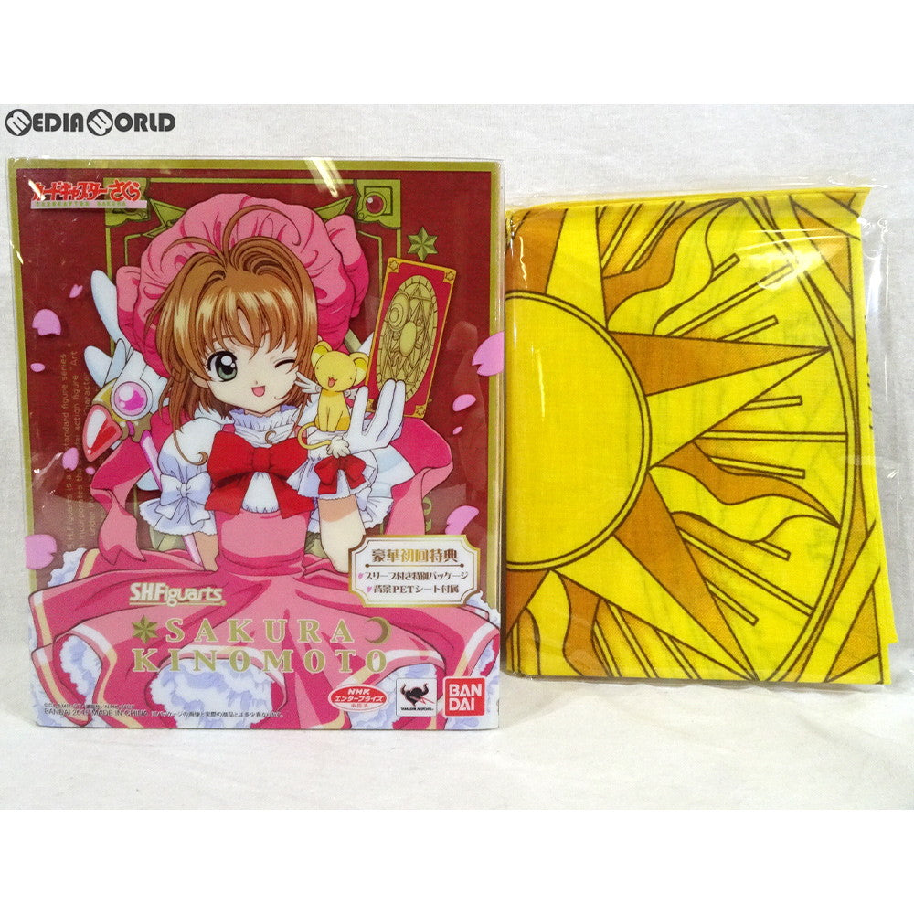 【中古即納】[FIG] 初回特典付属 S.H.Figuarts(フィギュアーツ) 木之本桜(きのもとさくら) カードキャプターさくら 完成品 可動フィギュア バンダイ(20150321)