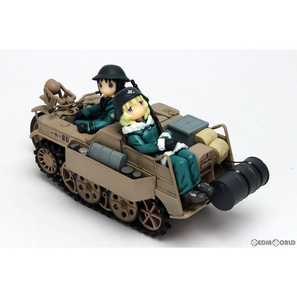 【中古即納】[FIG] ケッテンクラート w/チト&ユーリ 少女終末旅行 1/35 未塗装キット フィギュア(GLT-01) プラッツ(20180722)