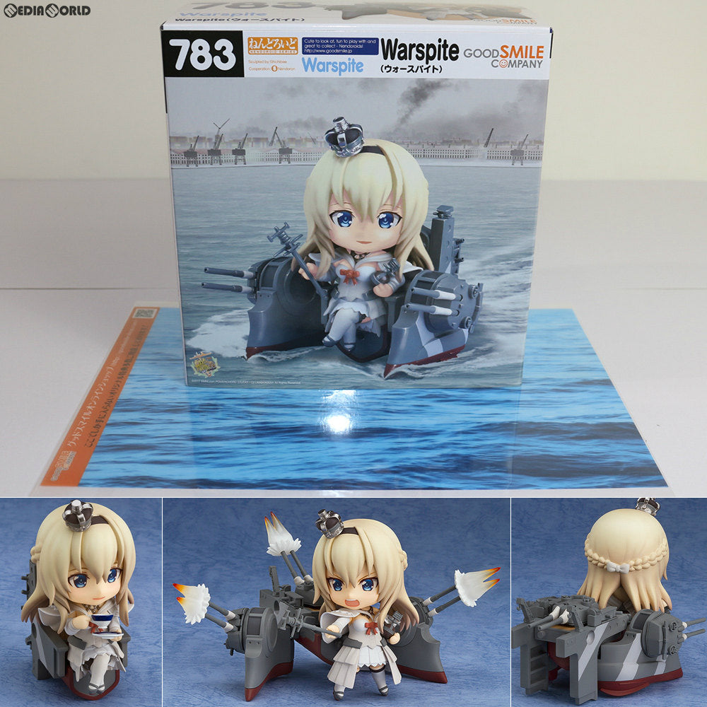 【中古即納】[FIG]GOODSMILE ONLINE SHOP限定特典付属 ねんどろいど 783 Warspite(ウォースパイト) 艦隊これくしょん ‐艦これ‐ 完成品 可動フィギュア グッドスマイルカンパニー(20171227)