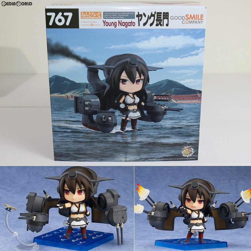 【中古即納】[FIG]ねんどろいど 767 ヤング長門(ヤングながと) 艦隊これくしょん -艦これ- 完成品 可動フィギュア 一部イベント&GOODSMILE ONLINE SHOP限定 グッドスマイルカンパニー(20170916)