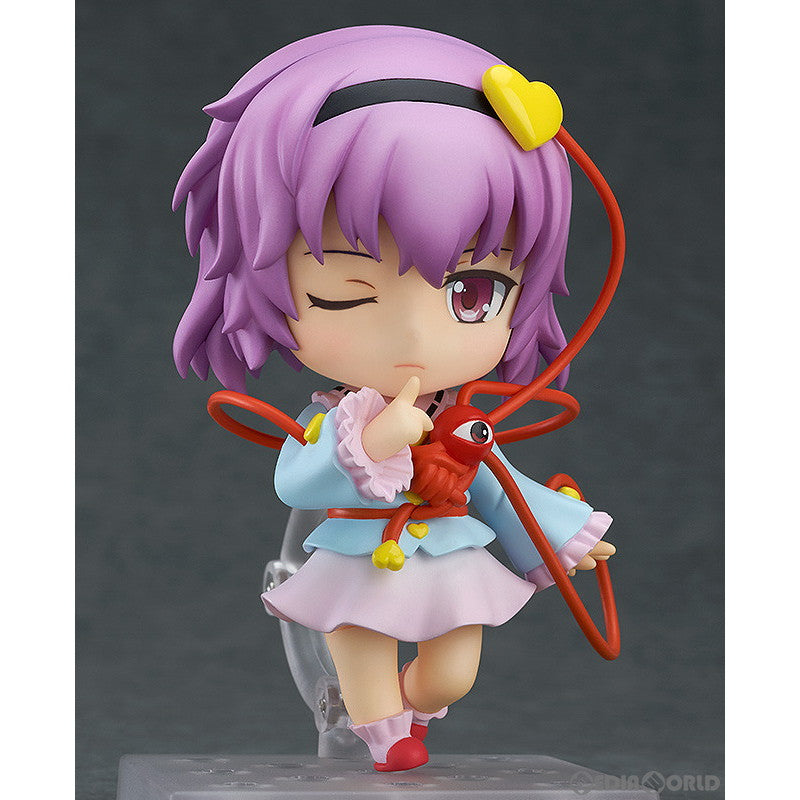 【中古即納】[FIG]GOODSMILE ONLINE SHOP限定特典付属 ねんどろいど 609 古明地さとり(こめいじさとり) 東方Project 完成品 可動フィギュア グッドスマイルカンパニー(20160831)