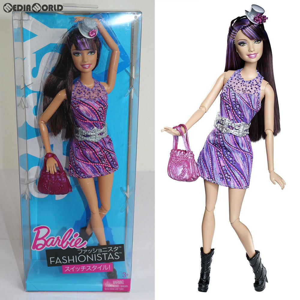 【中古即納】[FIG] Barbie FASHIONISTAS(バービー ファッショニスタ) スイッチスタイル SASSY(サッシー) 完成品 ドール(T7414) マテル(20110331)