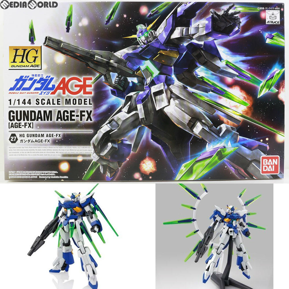 【中古即納】[PTM]HG 1/144 ガンダムAGE-FX 機動戦士ガンダムAGE(エイジ) プラモデル(0176942) バンダイ(20120825)