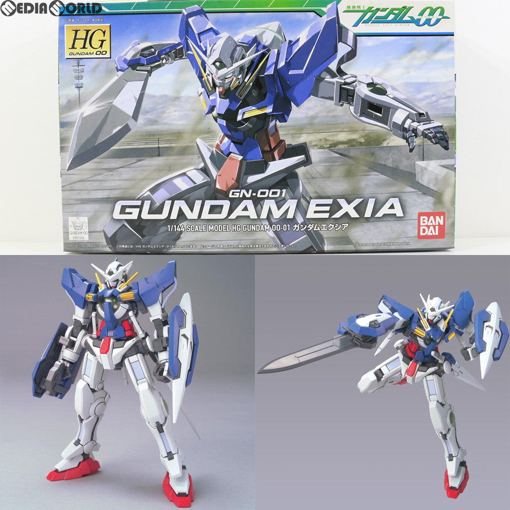 【中古即納】[PTM]HG 1/144 GN-001 ガンダムエクシア 機動戦士ガンダム00(ダブルオー) プラモデル(0151246) バンダイ(20071031)