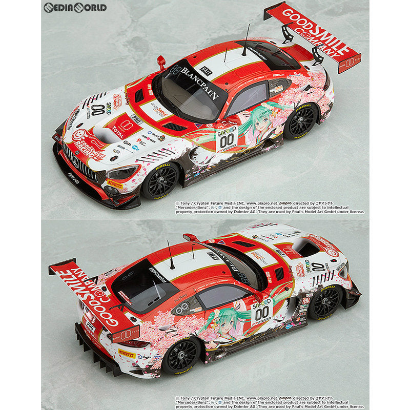【中古即納】[FIG] グッドスマイル 初音ミク AMG 2017 SPA24H Ver. 初音ミクGTプロジェクト 1/43 完成品 ミニカー グッドスマイルレーシング(20190330)