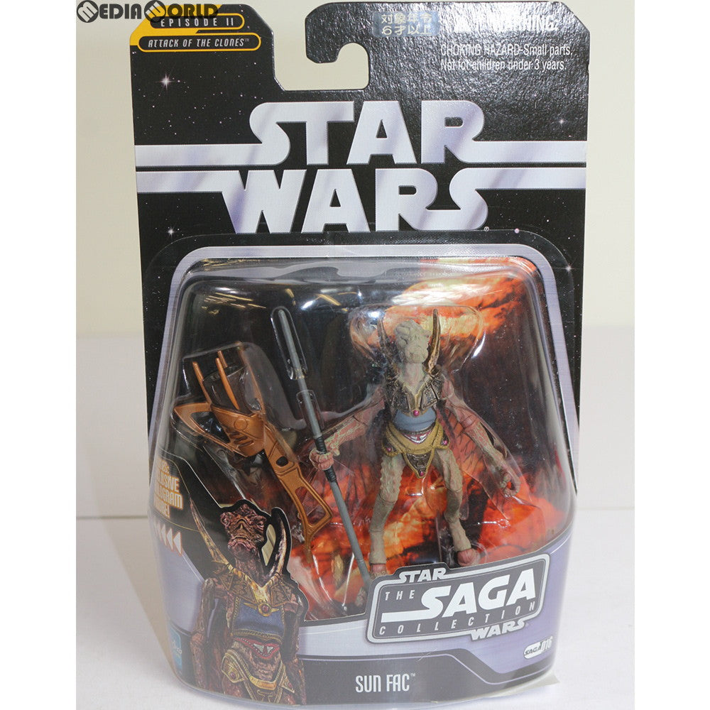 【中古即納】[FIG] スター・ウォーズ サーガ ベーシック フィギュア サン・ファク STAR WARS エピソード2/クローンの攻撃 完成品 可動フィギュア(85981) トミーダイレクト(20061231)