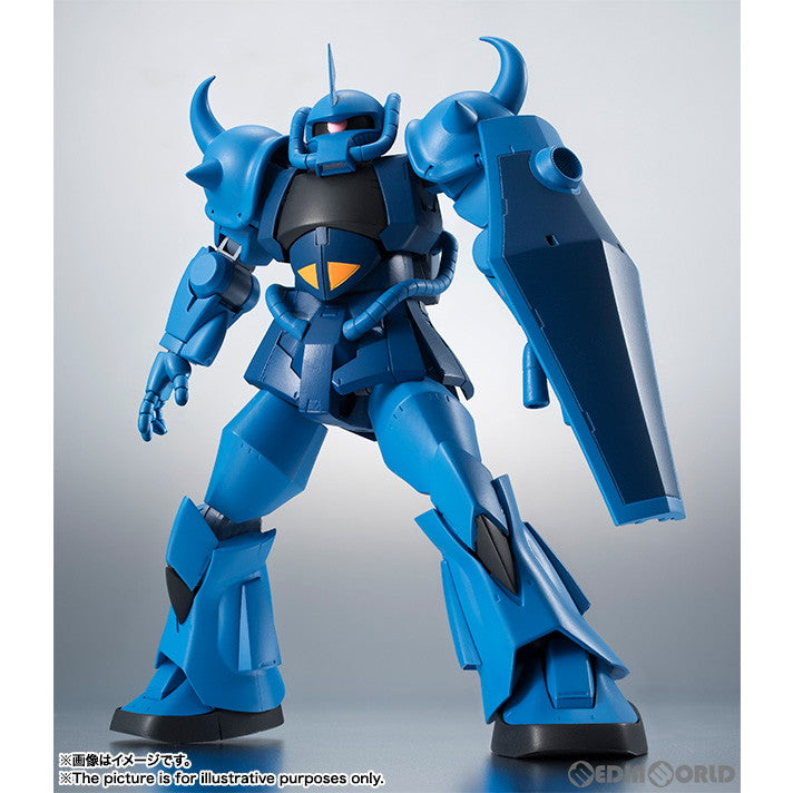 【中古即納】[FIG] 初回特典付属 ROBOT魂(SIDE MS) MS-07B グフ ver. A.N.I.M.E. 機動戦士ガンダム 完成品 可動フィギュア バンダイ(20160722)