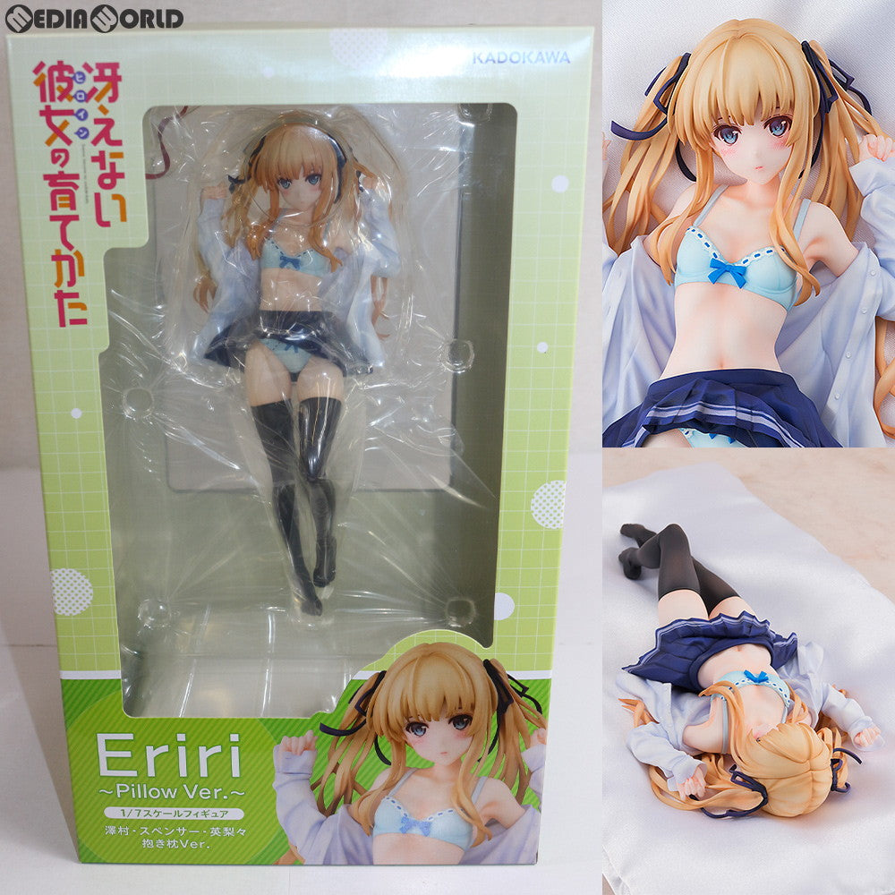【中古即納】[未開封][FIG] 澤村・スペンサー・英梨々(さわむらすぺんさーえりり) 抱き枕Ver. 冴えない彼女の育てかた 1/7 完成品 フィギュア KADOKAWA(カドカワ) (20181111)