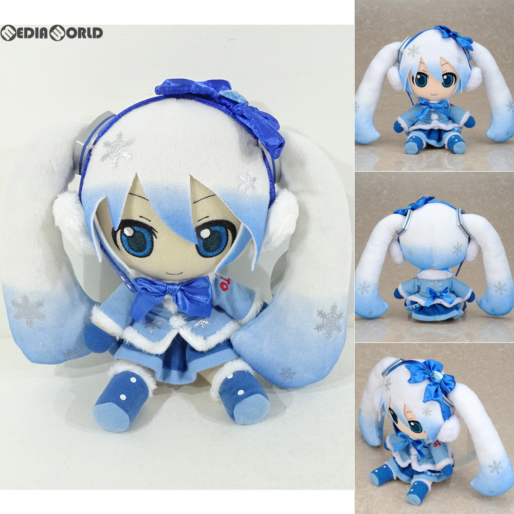 【中古即納】[FIG] 初音ミク ぬいぐるみシリーズ01 雪ミク ふわふわコートVer. キャラクター・ボーカル・シリーズ01 ギフト(Gift) (20120212)