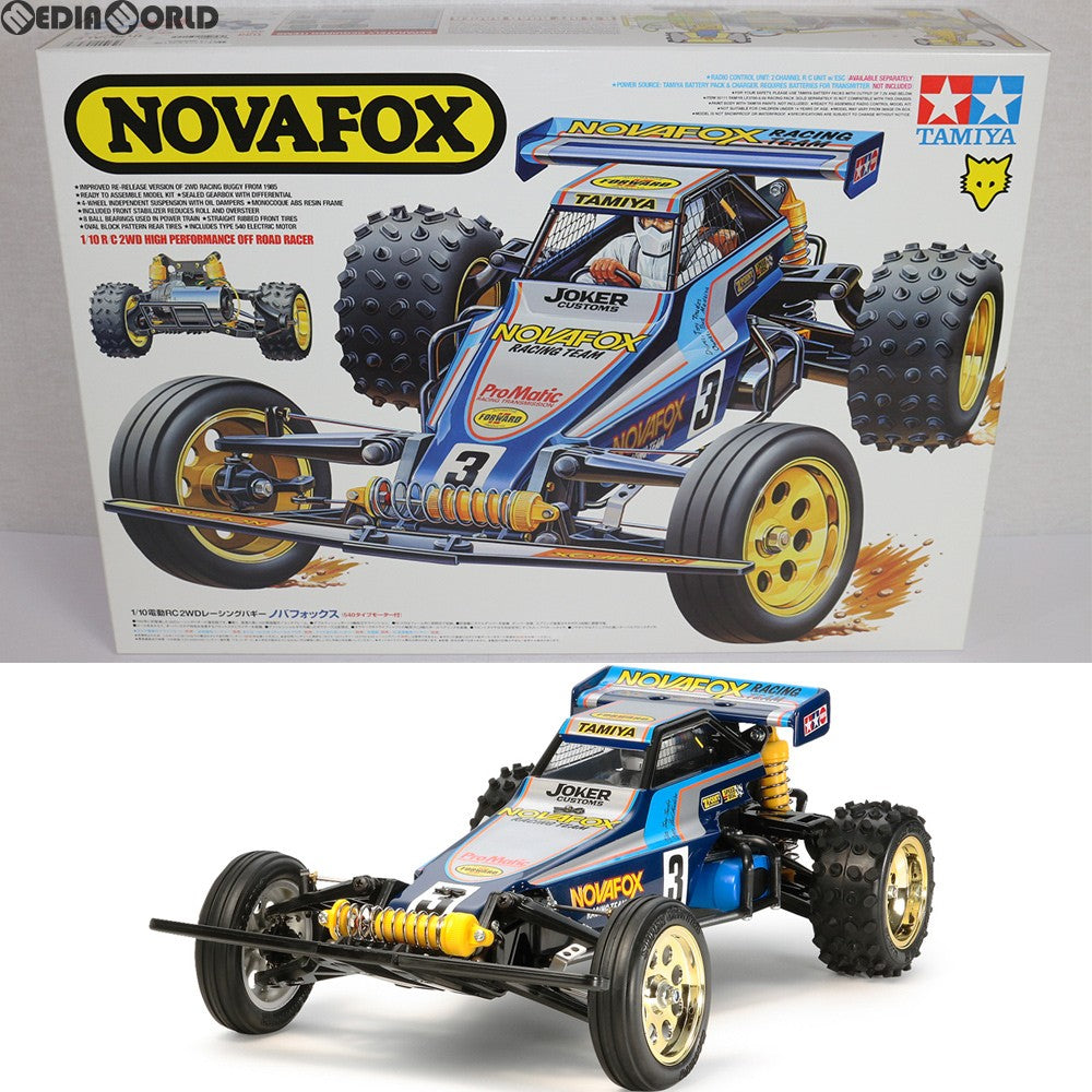 【中古即納】[TOY] 電動RCカーシリーズ No.577 1/10RC ノバフォックス 組み立てキット ラジコン(58577) タミヤ(20170302)