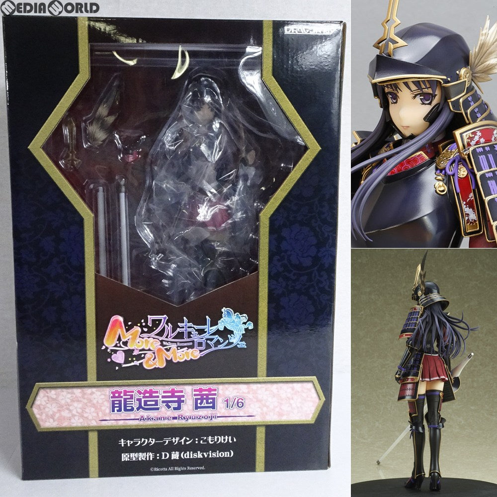 【中古即納】[FIG]龍造寺茜(りゅうぞうじあかね) ワルキューレロマンツェ More&More 1/6 完成品 フィギュア DRAGONToy(ドラゴン・トイ)(20181118)