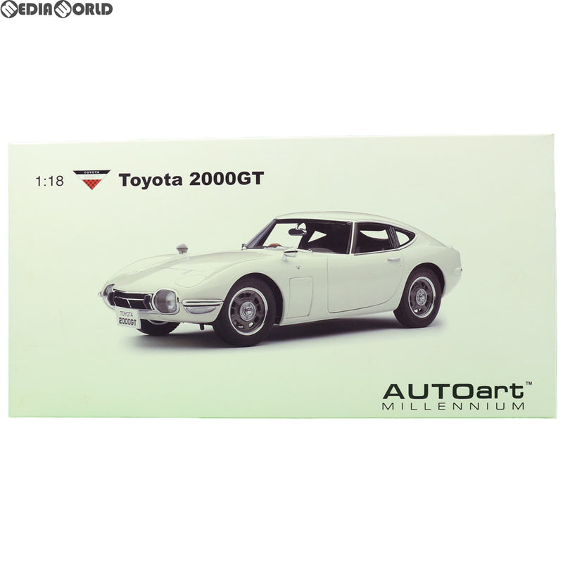 AUTOart 18 トヨタ 2000GT (ホワイト) 完成品（中古品）