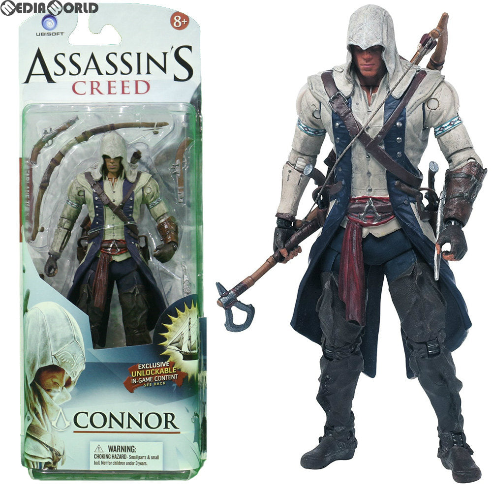 【中古即納】[FIG] アサシンクリードIII アクションフィギュア シリーズ1 CONNOR(コナー) 完成品 可動フィギュア マクファーレントイズ(20140228)