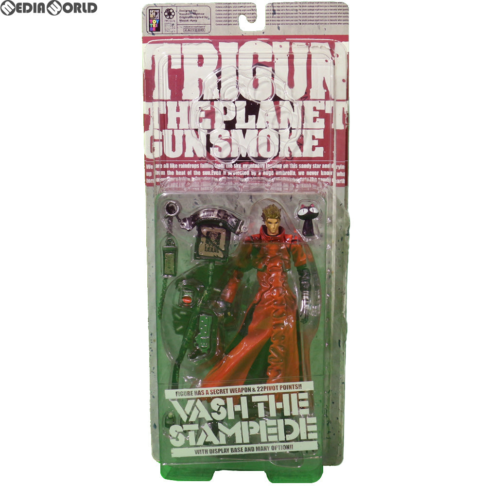 【中古即納】[FIG]ヴァッシュ・ザ・スタンピード レッドVer. TRIGUN PLANET GUN SMOKE(トライガン・ザ・プラネット・ガンスモーク) 完成品 可動フィギュア スーパーフェスティバル限定 海洋堂(20000820)