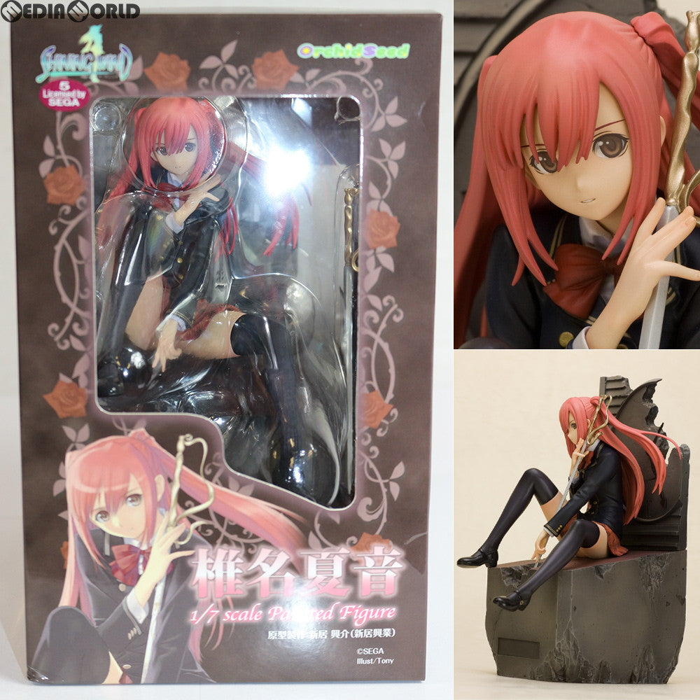 【中古即納】[FIG] (再販) 椎名夏音(しいなかのん) シャイニング・ウィンド -アナザーリンク- 鬼封じの剣士 1/7 完成品 フィギュア(PVC225) オーキッドシード(20181201)