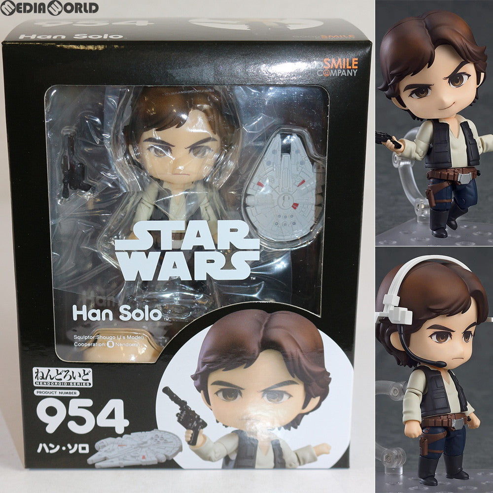 【中古即納】[FIG]ねんどろいど 954 ハン・ソロ STAR WARS(スター・ウォーズ) エピソード4/新たなる希望 完成品 可動フィギュア グッドスマイルカンパニー(20181117)