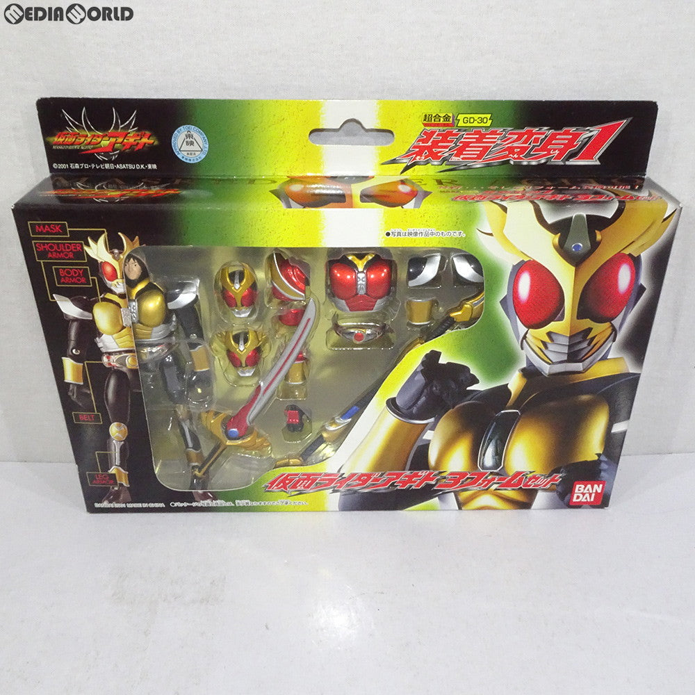 【中古即納】[TOY] 超合金 GD-30 装着変身1 仮面ライダーアギト 3フォームセット 完成トイ バンダイ(20010228)