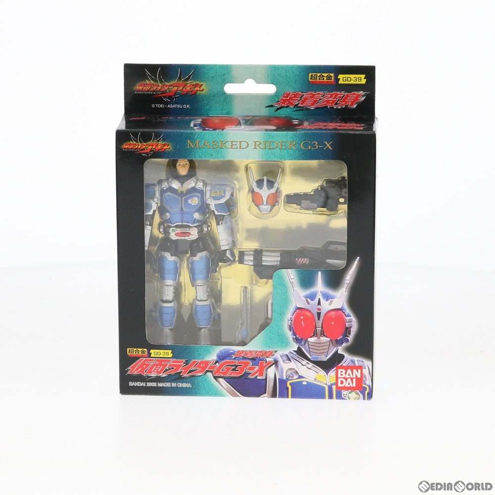 【中古即納】[TOY] 超合金 GD-39 装着変身 仮面ライダーG3-X 香港版 仮面ライダーアギト 完成トイ バンダイ(20021231)