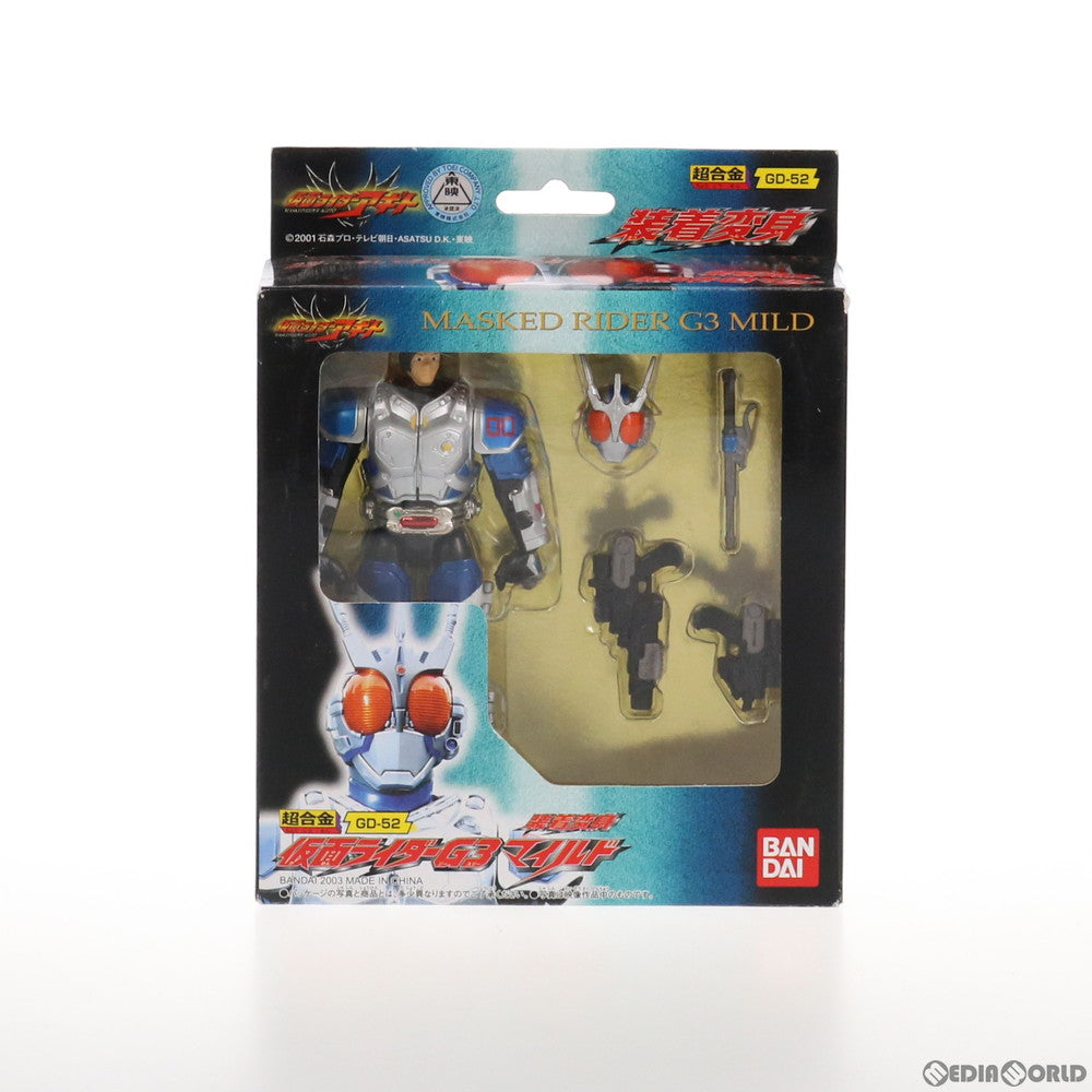 【中古即納】[TOY] 超合金 GD-52 装着変身 仮面ライダーG3マイルド 仮面ライダーアギト 完成トイ ハピネットJP限定 バンダイ(20030228)