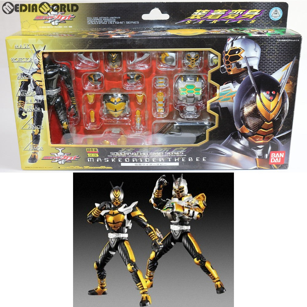 【中古即納】[TOY] 超合金 GE-06 装着変身 仮面ライダーザビー 仮面ライダーカブト 完成トイ バンダイ(20060429)