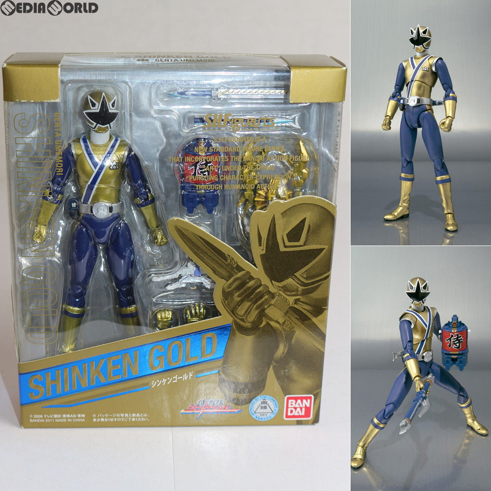 【中古即納】[FIG] S.H.Figuarts(フィギュアーツ) シンケンゴールド 侍戦隊シンケンジャー 完成品 可動フィギュア バンダイ(20110326)