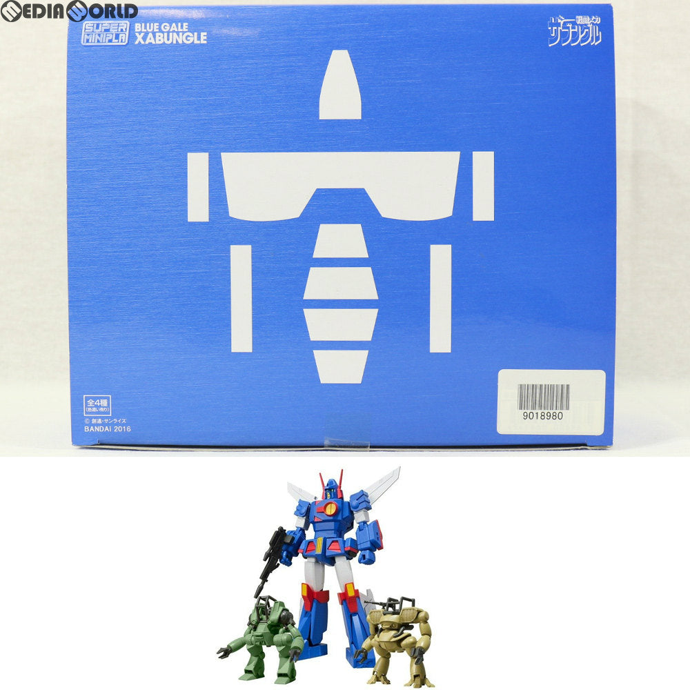 【中古即納】[BOX][PTM] (食玩) スーパーミニプラ 戦闘メカ ザブングル プラモデル(4個) バンダイ(20160628)