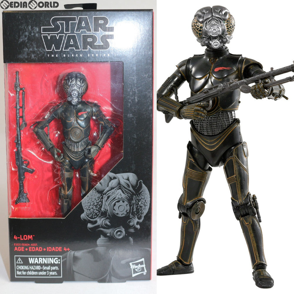 【中古即納】[FIG] ブラックシリーズ 6インチフィギュア 4-LOM STAR WARS(スター・ウォーズ) エピソード5/帝国の逆襲 完成品 可動フィギュア タカラトミー(20180623)