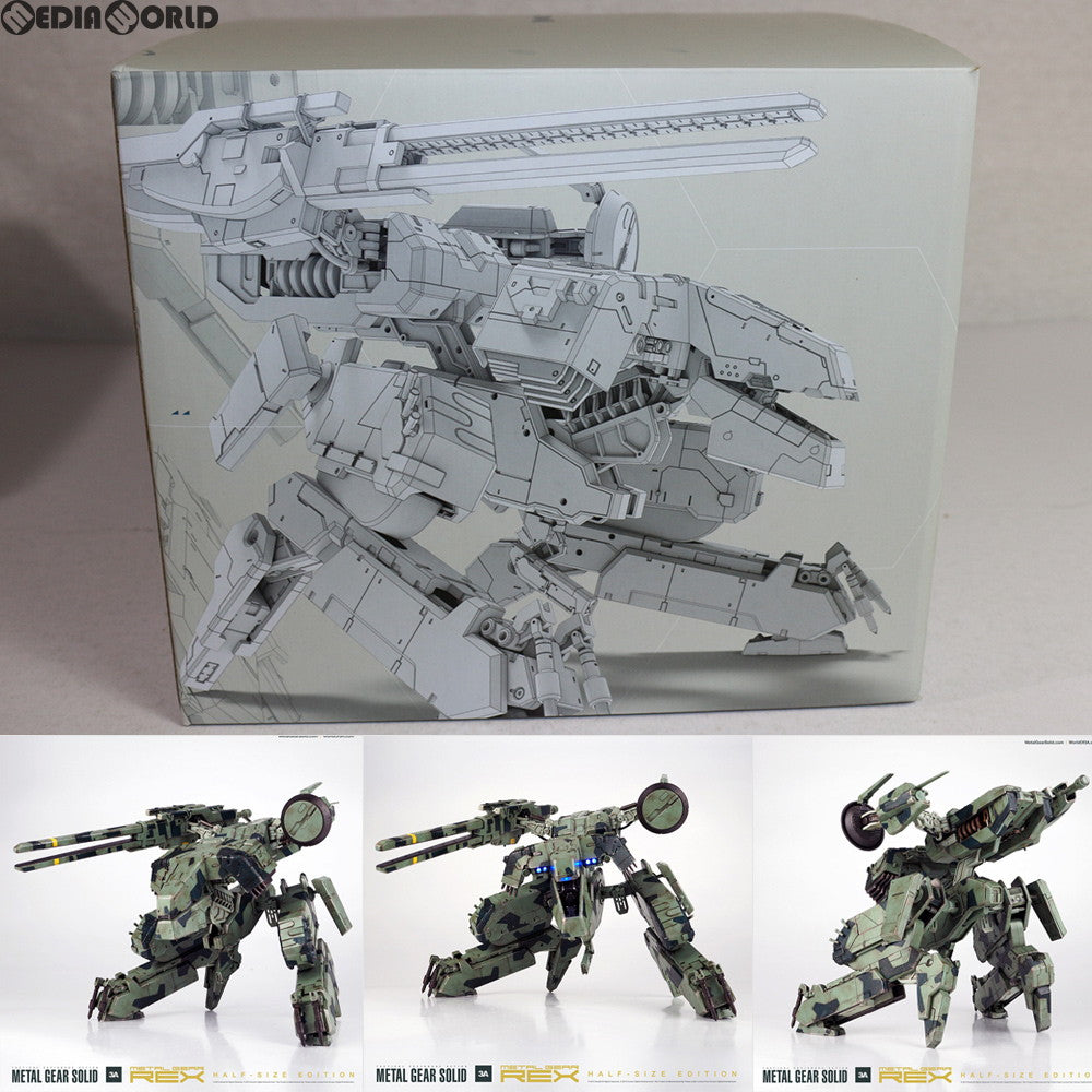 【中古即納】[FIG] METAL GEAR REX: HALF-SIZE EDITION(メタルギアREX ハーフサイズ版) METAL GEAR SOLID(メタルギアソリッド) 完成品 可動フィギュア(海外流通版) threeA(スリーエー) (20160131)