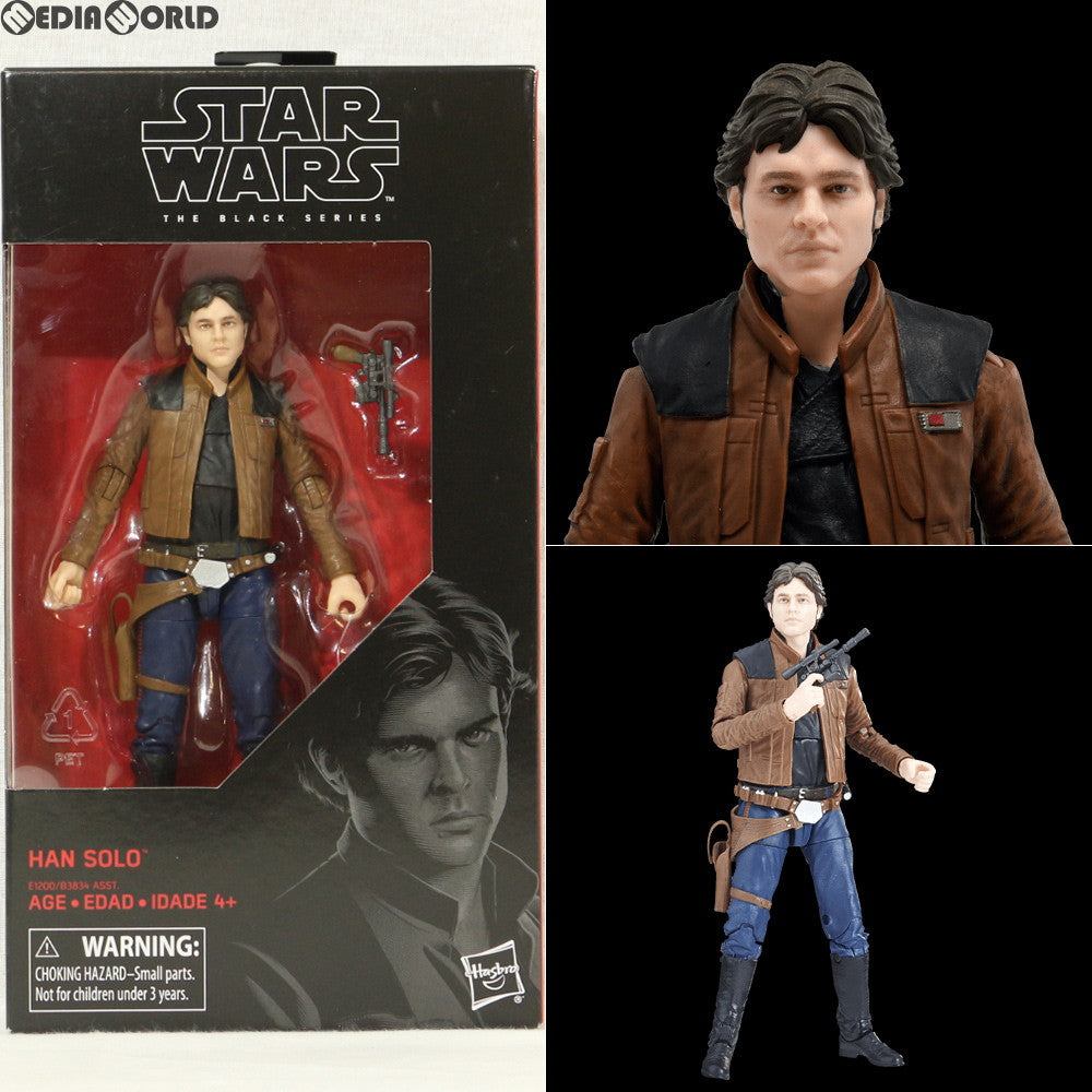 【中古即納】[FIG] ブラックシリーズ 6インチフィギュア ハン・ソロ(ハン・ソロ) ハン・ソロ/スター・ウォーズ・ストーリー 完成品 可動フィギュア タカラトミー(20180526)