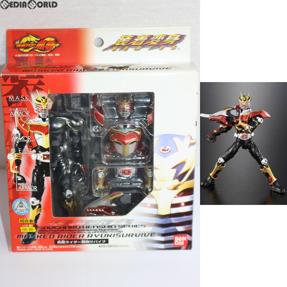 【中古即納】[TOY] 超合金 GE-25 装着変身 仮面ライダー龍騎サバイブ 完成トイ バンダイ(20070630)