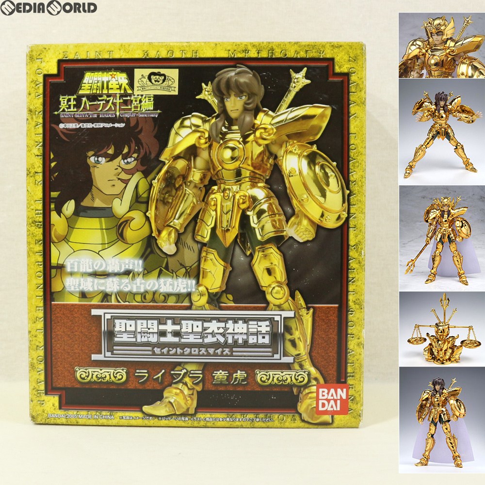【中古即納】[FIG] (再販) 聖闘士聖衣神話 ライブラ童虎 聖闘士星矢 完成品 可動フィギュア バンダイ(20100320)